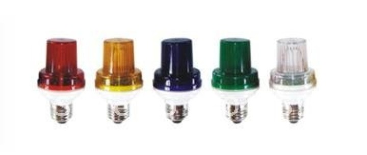Mini flash stroboscopico portalampada e27 220v 1w 10 led luce Verde illuminazione stroboscopica vdlslb jr international - 1