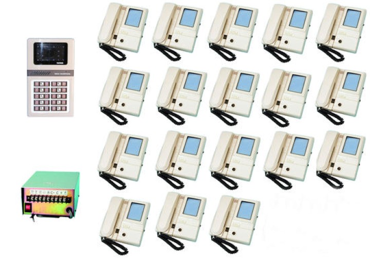Intercomunicador video 18bp completo (añadir 4xw12xs,star8) jr international - 1