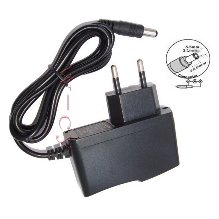 Adattatore di alimentazione 110v 220v 12v 1a a 5.5x potenza 2,1 millimetri jack di alimentazione con convertitore jr internation