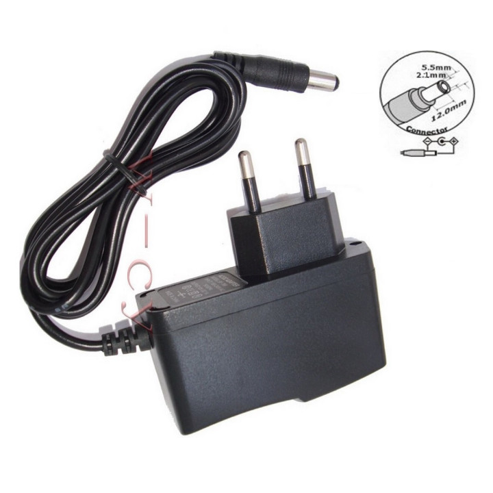 Netzteil 110v 220v 12v 1a bis 5.5x 2.1mm buchse konverter netzteil jr international - 1