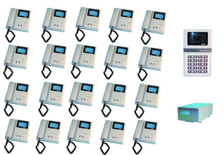 Videotursprechanlage pack fur 20 wohnungen elektronische videotursprechanlage jr international - 1