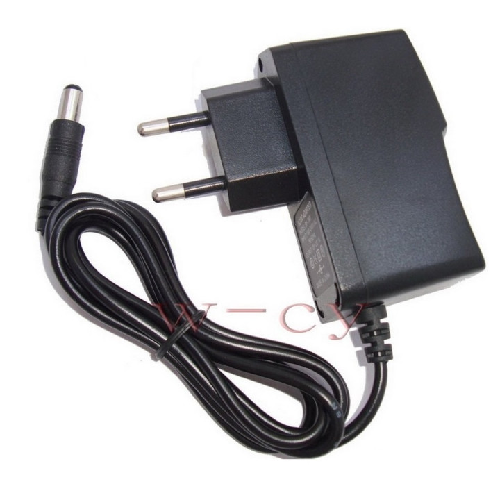 Adaptador de corriente 110v 220v 12v 1a a 5,5 x 2,1 mm enchufe hembra convertidor jr international - 1