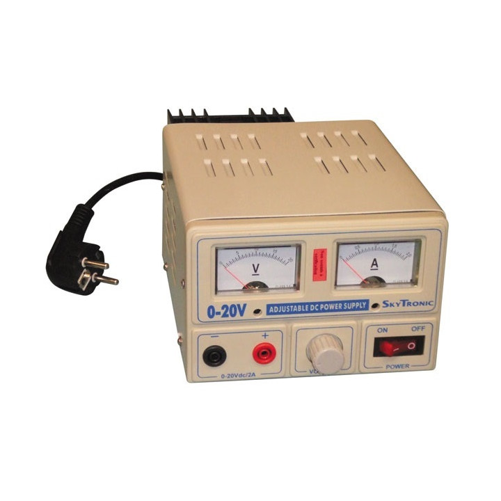 Laborstromversorgung elektrische stromversorgung 220vac 0 15vdc 2a elektrische stromversorgung voltcraft - 2