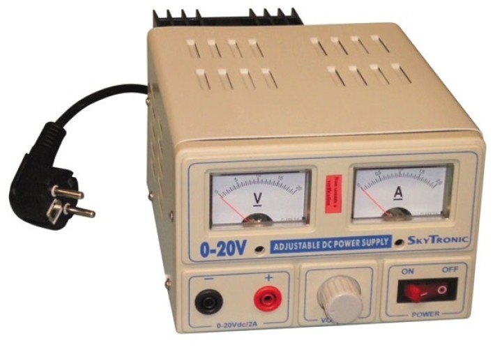 Alimentatore elettrico da laboratorio 220vca 0 15vcc 2a alimentazione elettricità 12vcc alimentatori elettrici voltcraft - 2
