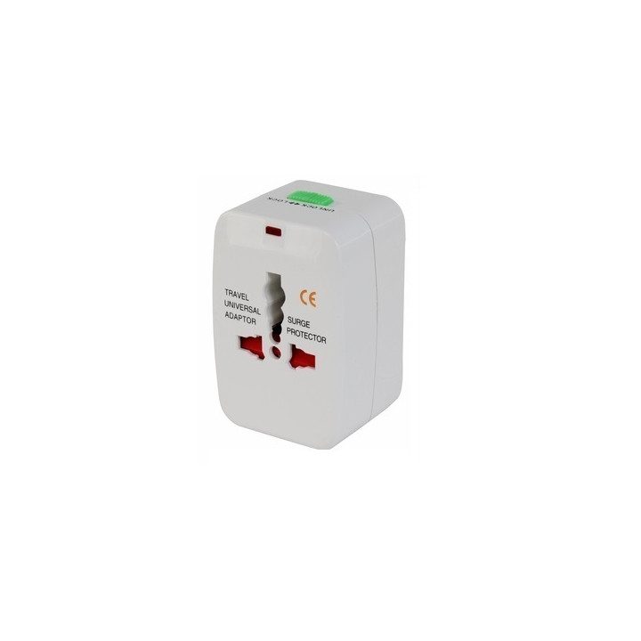 Adattatore presa elettrica viaggio 150 paesi europa america usa gran bretagna uk australia jr international - 1