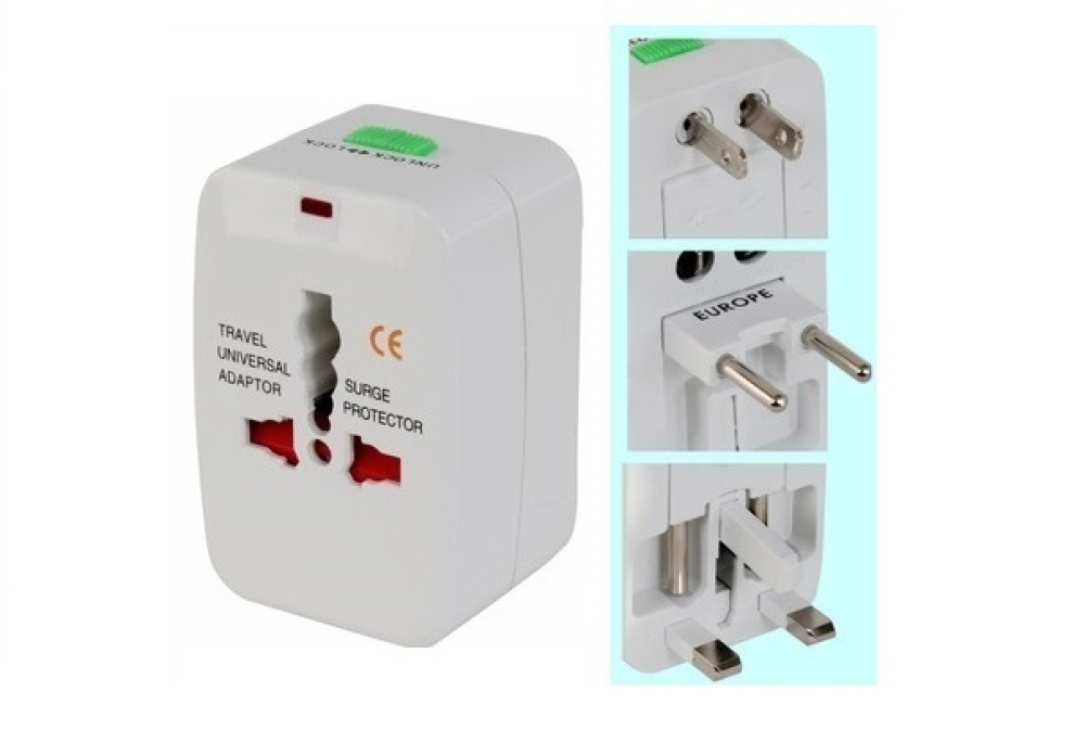 Elektrische universal-stecker-adapter reise europe 150 ländern usa uk australia britain jr international - 2