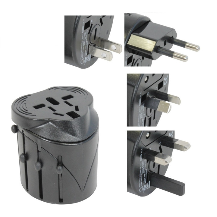 Usb + universal travel ac plug adapter charger us uk eu jr international - 2
