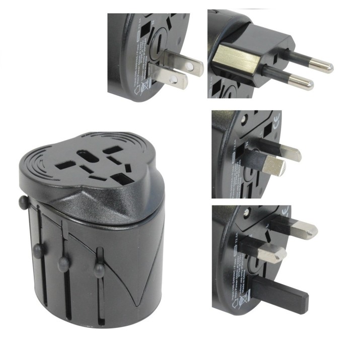 Usb + universal travel ac plug adapter charger us uk eu jr international - 2