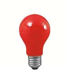 Standard lampadina rosso e27 220v 25w illuminazione 230v 240v festa della stringa di luce jr international - 1