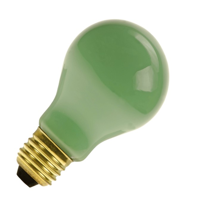 Standard green bulb e27 25w 220v 230v 240v lighting festival of light string osram - 1