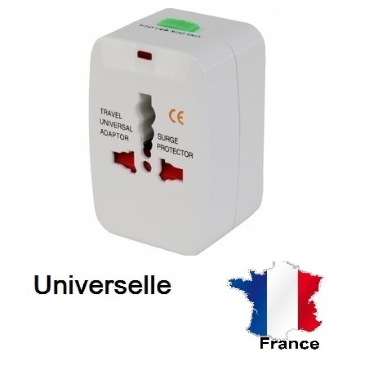 Adattatore presa elettrica viaggio 150 paesi europa america usa gran bretagna uk australia jr international - 1