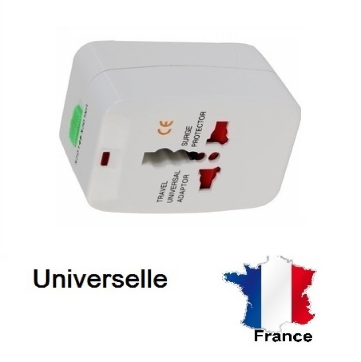 Adaptador enchufe electrico viaje 150 pais europa america usa gran bretana uk australia jr international - 1