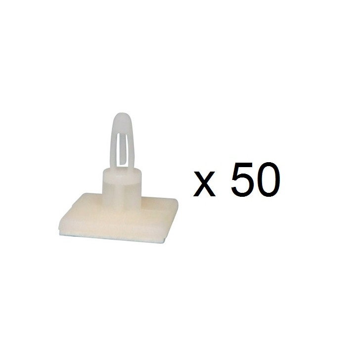 50 x Fissaggio con supporto per circuito stampato 10mm altezza 3mm apertura mmb100 velleman jr international - 1