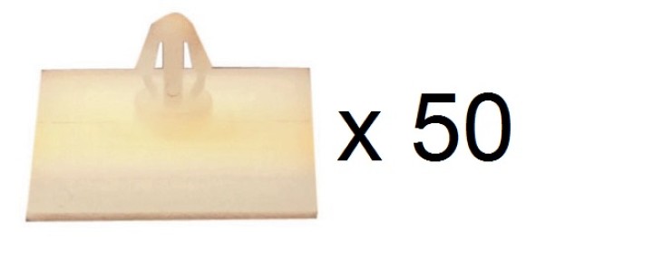 50 x Soporte para circuitos impresos apertura 4mm altura 5mm velleman - 1