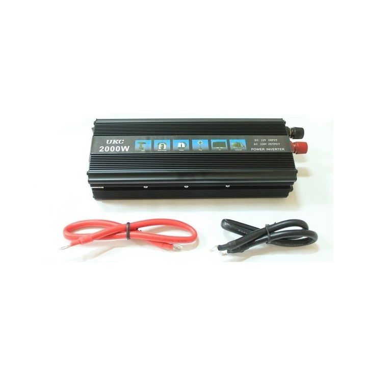 Tensione convertitore 12v 220v 2000w sinusoidale modificata psi2000b 12vdc 230vac 230v 240v jr international - 2
