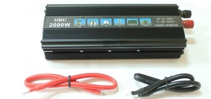 Convertidor con onda senoidal modificada 2000w entrada 12vdc salida 230vac toma de tierra de espiga jr international - 2