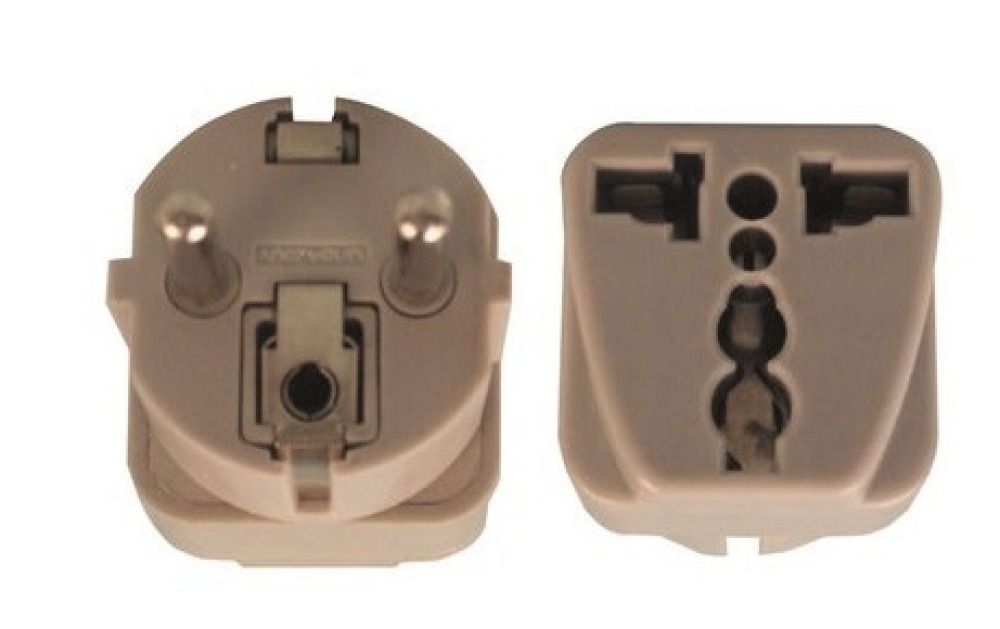 Adattatore presa europesa verso presa inglese adattatori viaggi 16a 250vca convertitore adattatore converter jr international - 