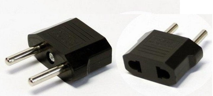 Travel adapter plug china japan canada us electric sector to euro plug converter asia jr international - 1
