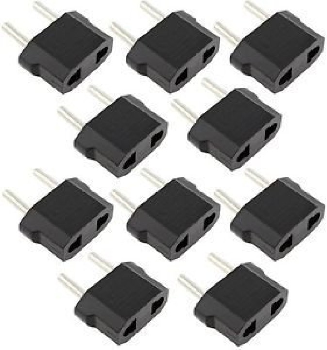10 X Travel adapter plug china japan canada us electric sector to euro plug converter asia dc shoes - 2