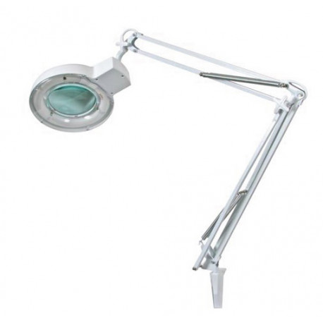 Lamp with magnifying glass 5 dioptre 22w white velleman - 1