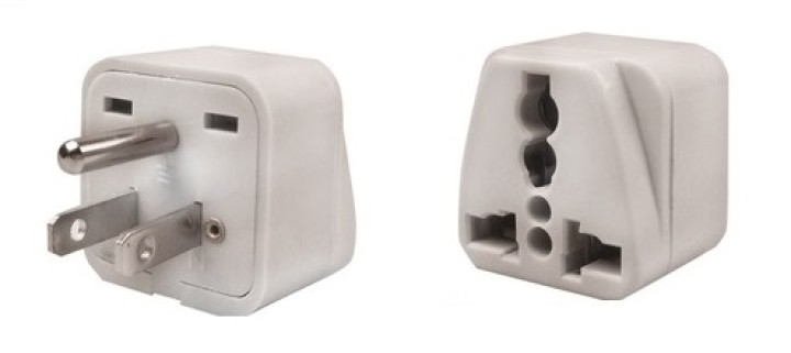 Adaptador electrico 6a macho americano a hembra euro universal adaptadores conectores adaptadores adaptador convertidor jr inter