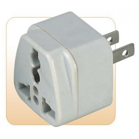 Travel adapter electric adapter 16 american male + female to female euro adapter dc - 1