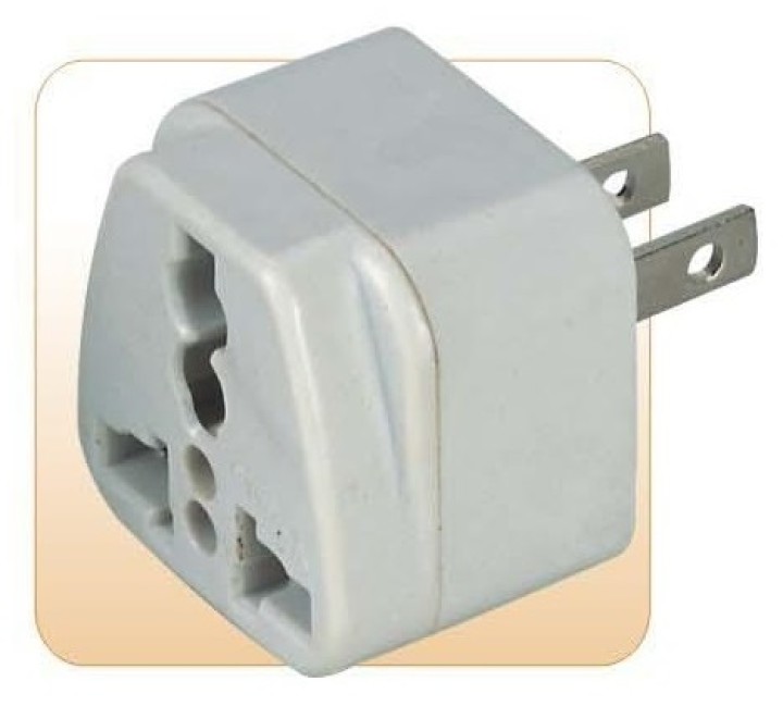 Reiseadapter stromversorgungsadapter 6a usa stecker + erdkontakt euro buchse elektrischer adapter elektronik dc - 1