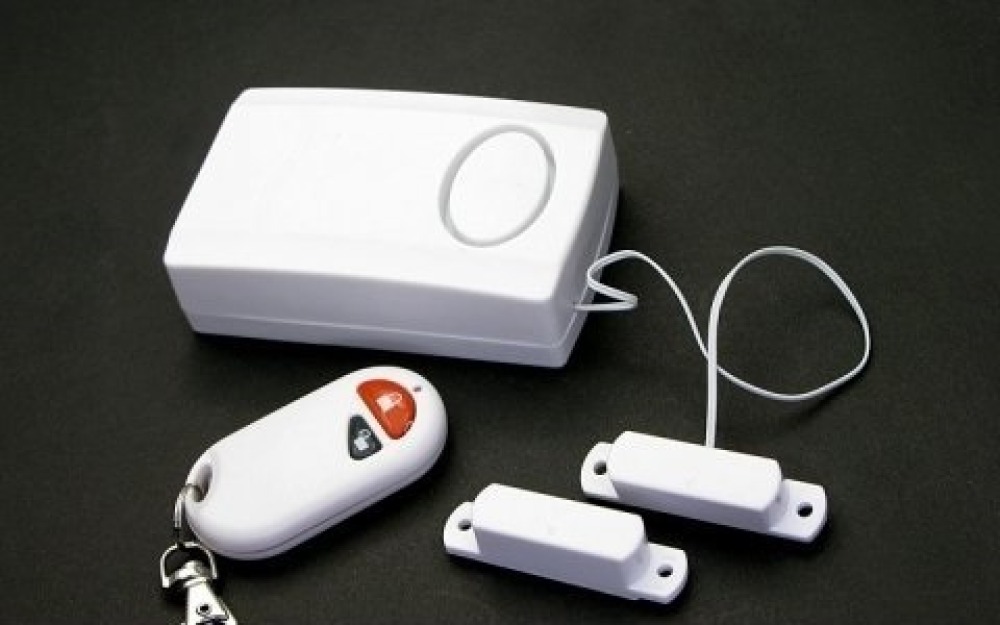 Door window entry wireless magnetic sensor alarm remote jr international - 1