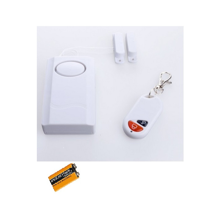 Door window entry wireless magnetic sensor alarm remote jr international - 2