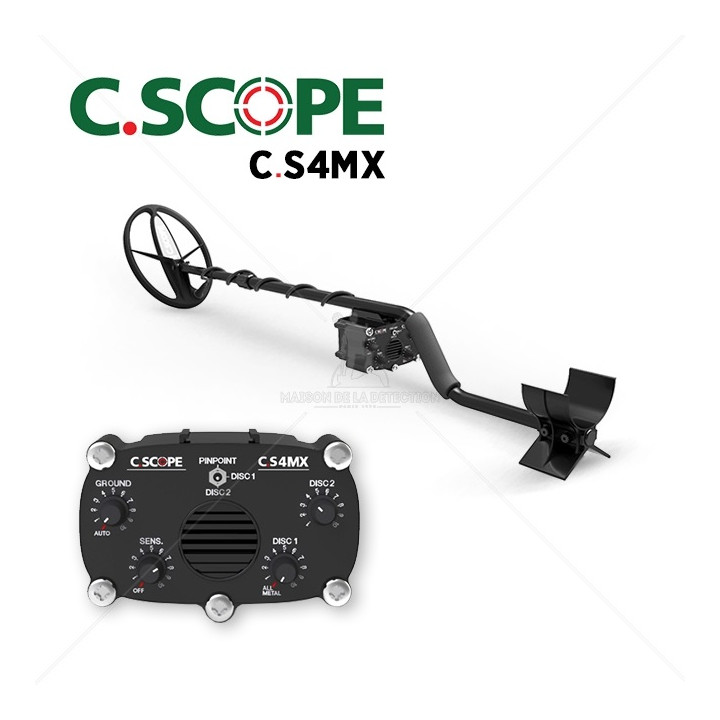 Discriminazione regolabile metal detector professionale C.Scope cs4mx-i jr international - 1