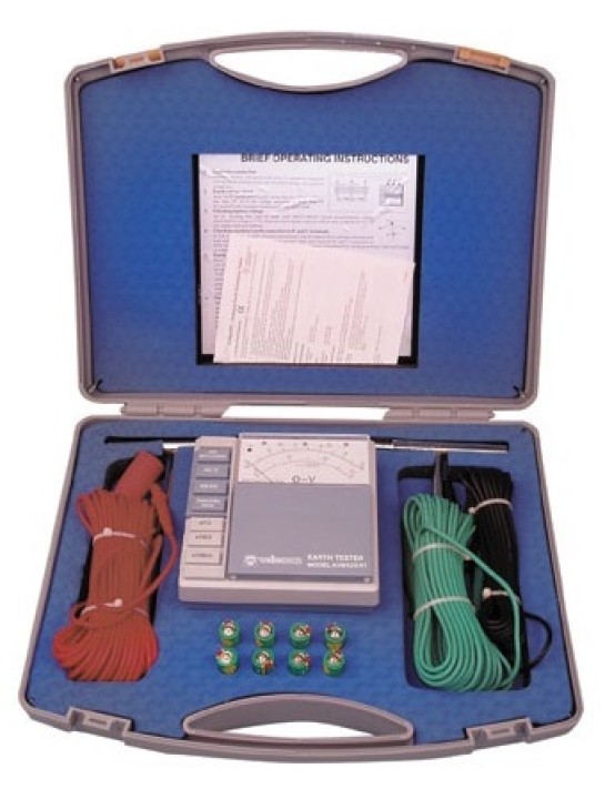 Analogue earth resistance tester detector house safety jr international - 1