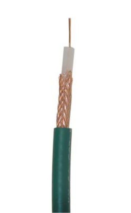 Koaxkabel 75 ohm grun kx6 elfenbeinfarben ø6mm 1m koaxkabel fur fernsehen koaxkabel koaxkabel jr international - 1