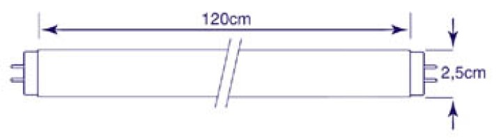 Black light tube 36w 40w black light tube black light tube black light tube jr  international - 2
