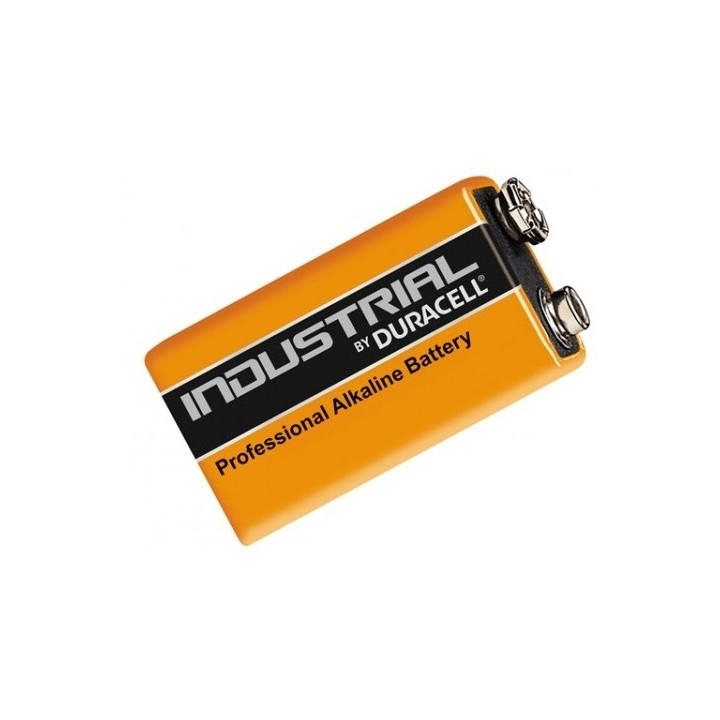 Pila 9vcc alcalina duracell mn 1604 6lr61 per ze5, dadpr pile alcaline alimentazione varta - 1