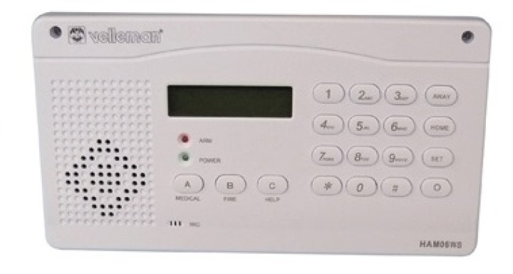 Sistema di allarme senza fili ham06ws centrali di trasmissione a infrarossi contatti telefonici remoti jr international - 3