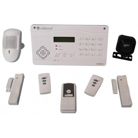 System wireless alarm transmission telephone ham06ws remote infrared touch jr international - 1