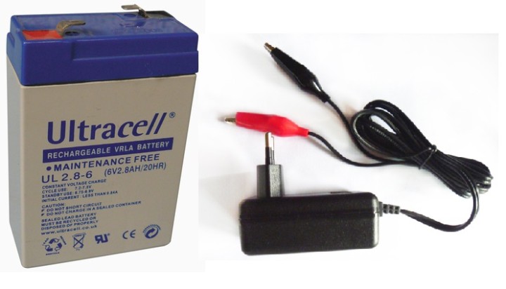 7.2vcc cargador 220v 110v 0.5a 6v 1a 6w + batería recargable 6v 2.8ah batería de la motocicleta 1a 12a hb-0702 jr international 