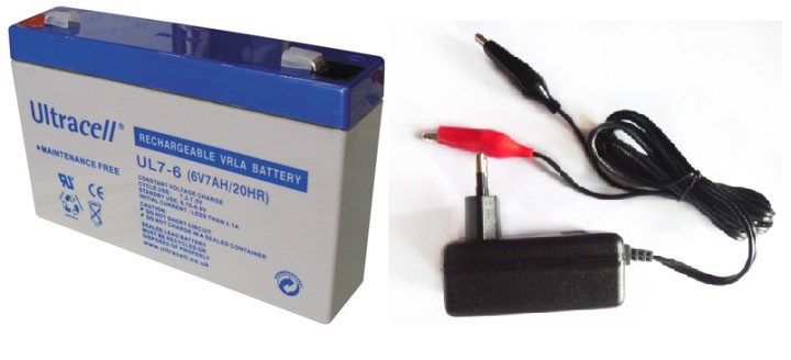 7.2vcc ladegerät 220v 110v 0.5a 6v 1a 6w akku akku motorrad 6v 7ah jr international - 1