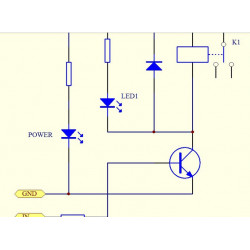 1-channel relay module for scm ,appliance control,single chip microcomputer 12v jr international - 2