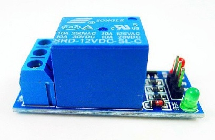 12v relé de alimentación del módulo 10a 220v 1 canal automatización arduino brazo dsp abril pico jr international - 4