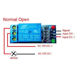 1-channel relay module for scm ,appliance control,single chip microcomputer 12v jr international - 5