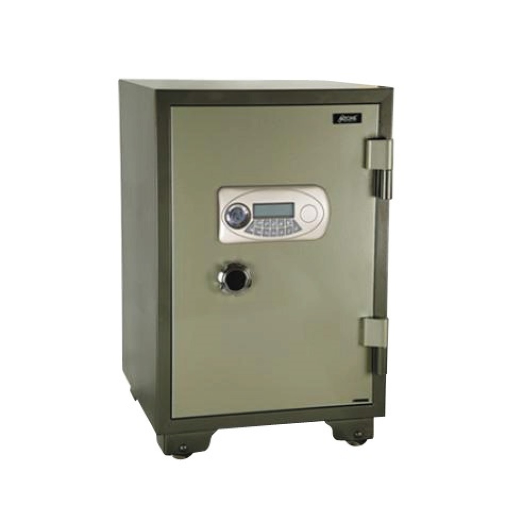 Feuersicher geldschrank mechanischer kode schlussel 159kg 490x820x450mm tresorschrank tresorschranke phoenix - 1