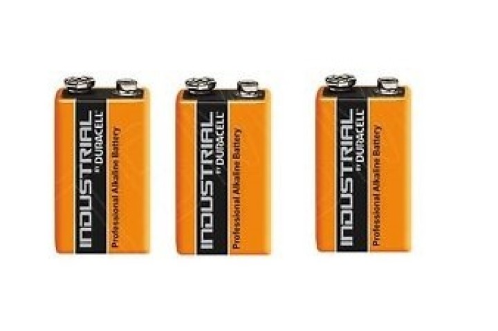 3 X 9vdc alkaline battery duracell 1604 ultra status - 2