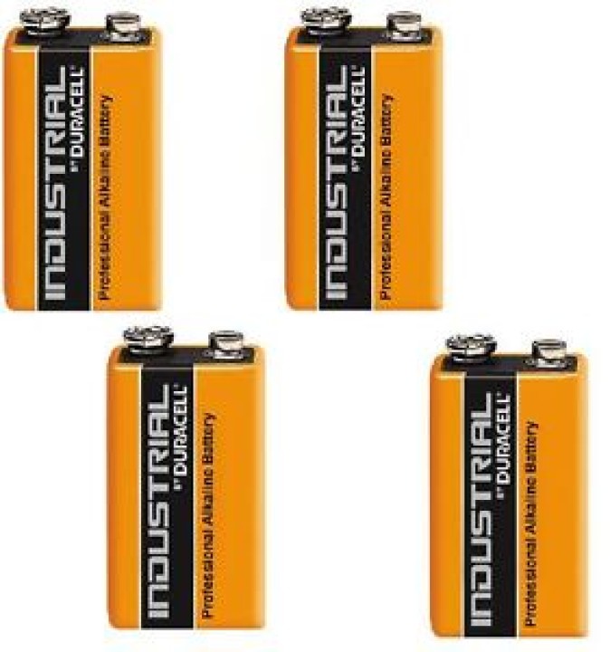 4 X 9vdc alkaline battery duracell 1604 ultra duracell - 1