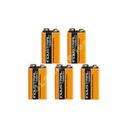 5 X 9vdc alkaline battery duracell 1604 ultra duracell - 2