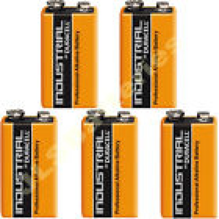 5 X 9vdc alkaline battery duracell 1604 ultra duracell - 2