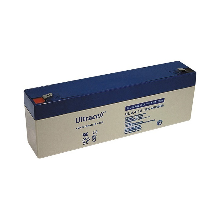 Batteria ricaricabile 12vcc 2ah (cho7c in op) pile ricaricabili batterie da ricaricare piombo fiamm - 1