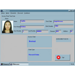 Software 2002 2003 fur lesegerat mit magnetkarten lcmon lcmop zugangskontrollesysteme zutrittskontrolle software fur lesegerat m