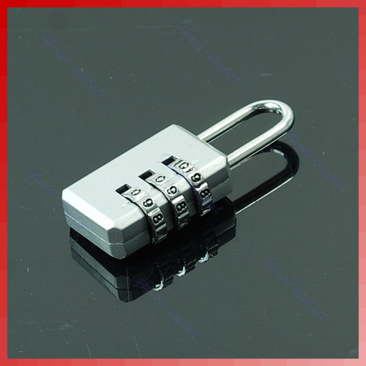 Candado 25mm 3 cifras candados seguridad candado candados cifras candado cifra candado proteccion locales jr international - 2