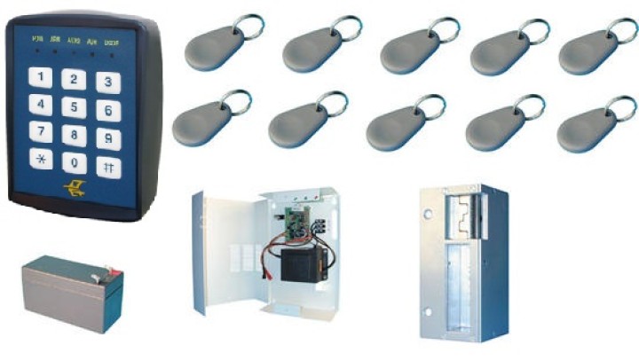 Zutrittkontrolle set durch magnetbutton lesergerate zugangskontrollesysteme pg proxk d 44 sicherheitstechnik elektronische zutri